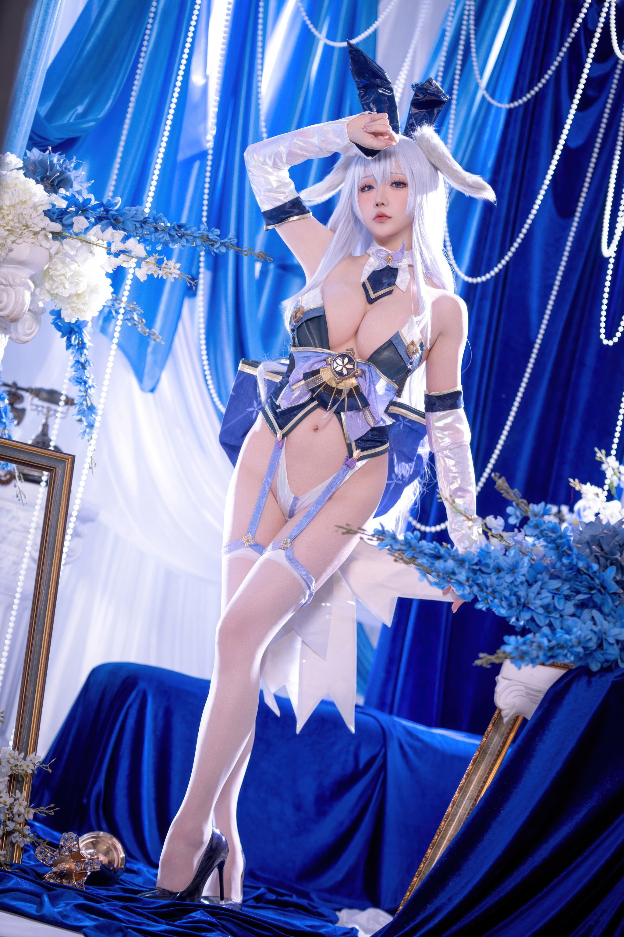 星之迟迟 - NO.324 2025年10月计划F 碧蓝航线 信浓 兔女郎 [52P]-XikXak